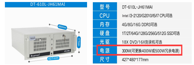工控機(jī)配GTX1050或者以上顯卡電源為何必須是400W或者以上呢？