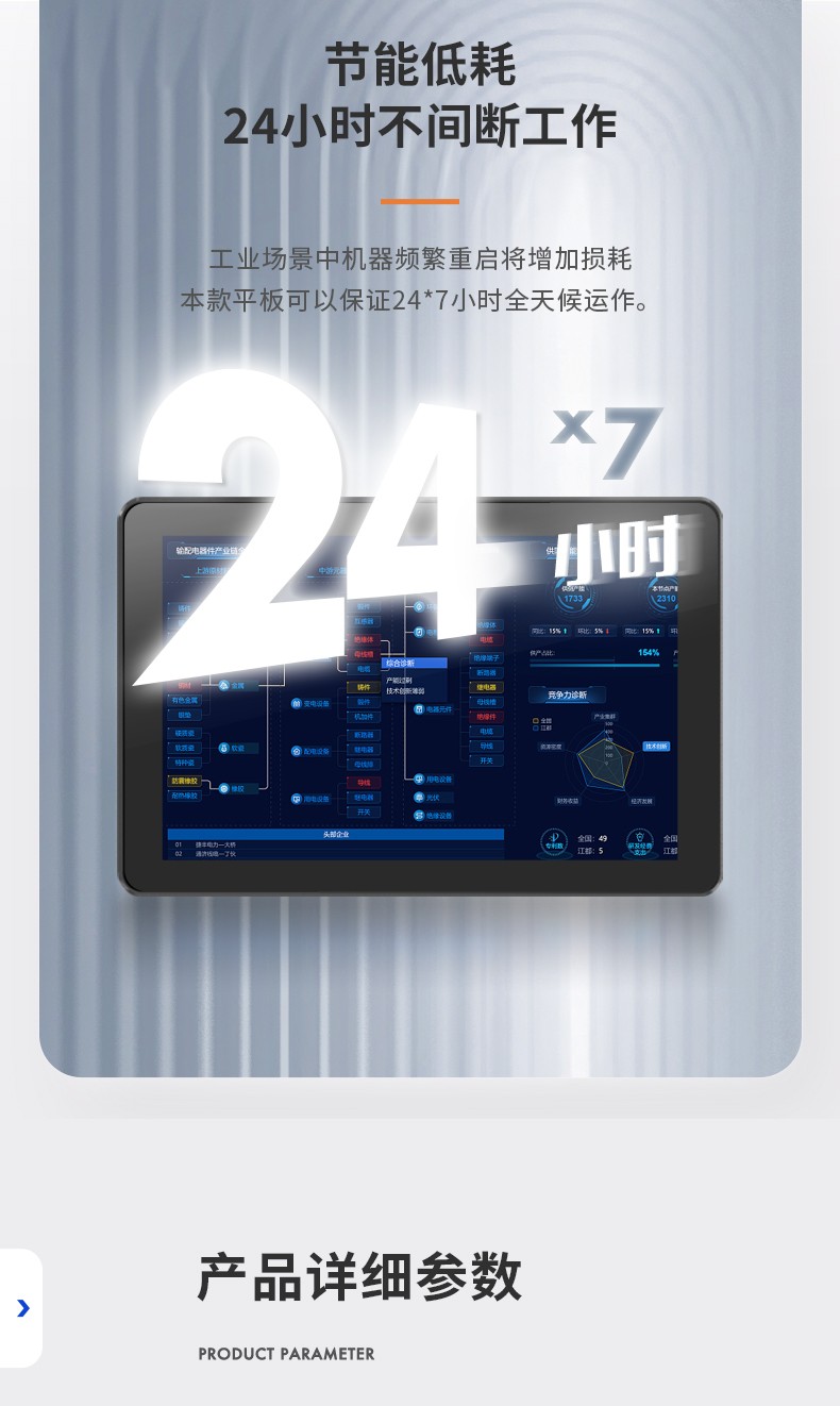 無風(fēng)扇工業(yè)平板電腦,寬溫運行IP65防護(hù),DTP-0819-RK3568.jpg
