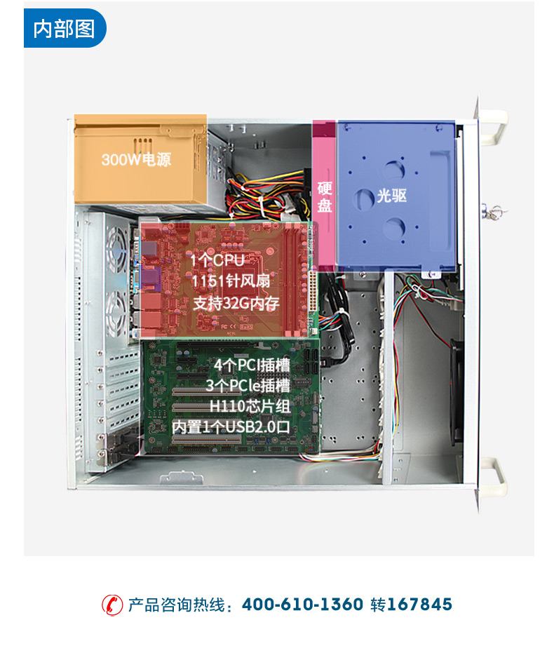 4U上架式工控機,高主頻高緩存工業電腦主機,DT-610L-TH110MA.jpg