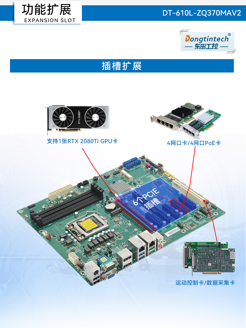 酷睿9代4U工控機,機器視覺主機,冗余電源,DT-610L-ZQ370MAV2.jpg