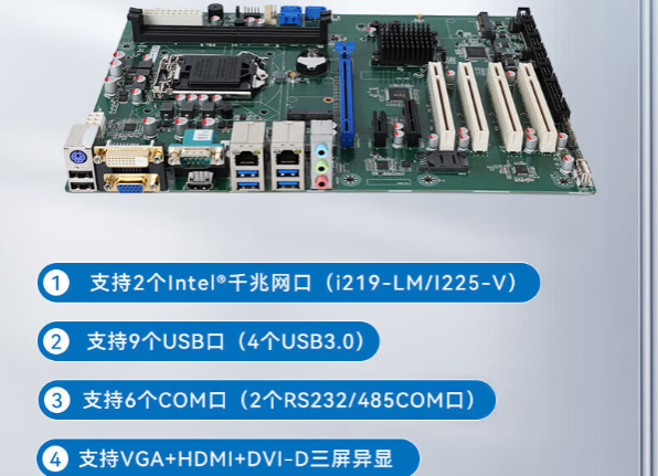 東田4U工控機主板特點.png