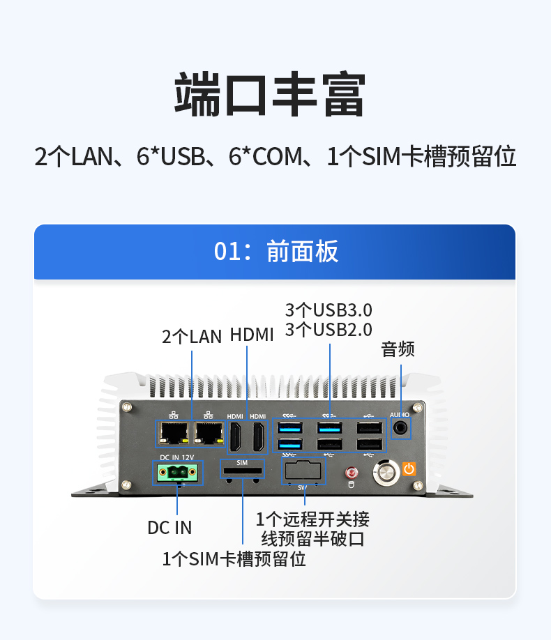 東田嵌入式工控機(jī),賽揚(yáng)J6412低功耗無風(fēng)扇緊湊型工業(yè)主機(jī),DTB-3095-J6412.jpg