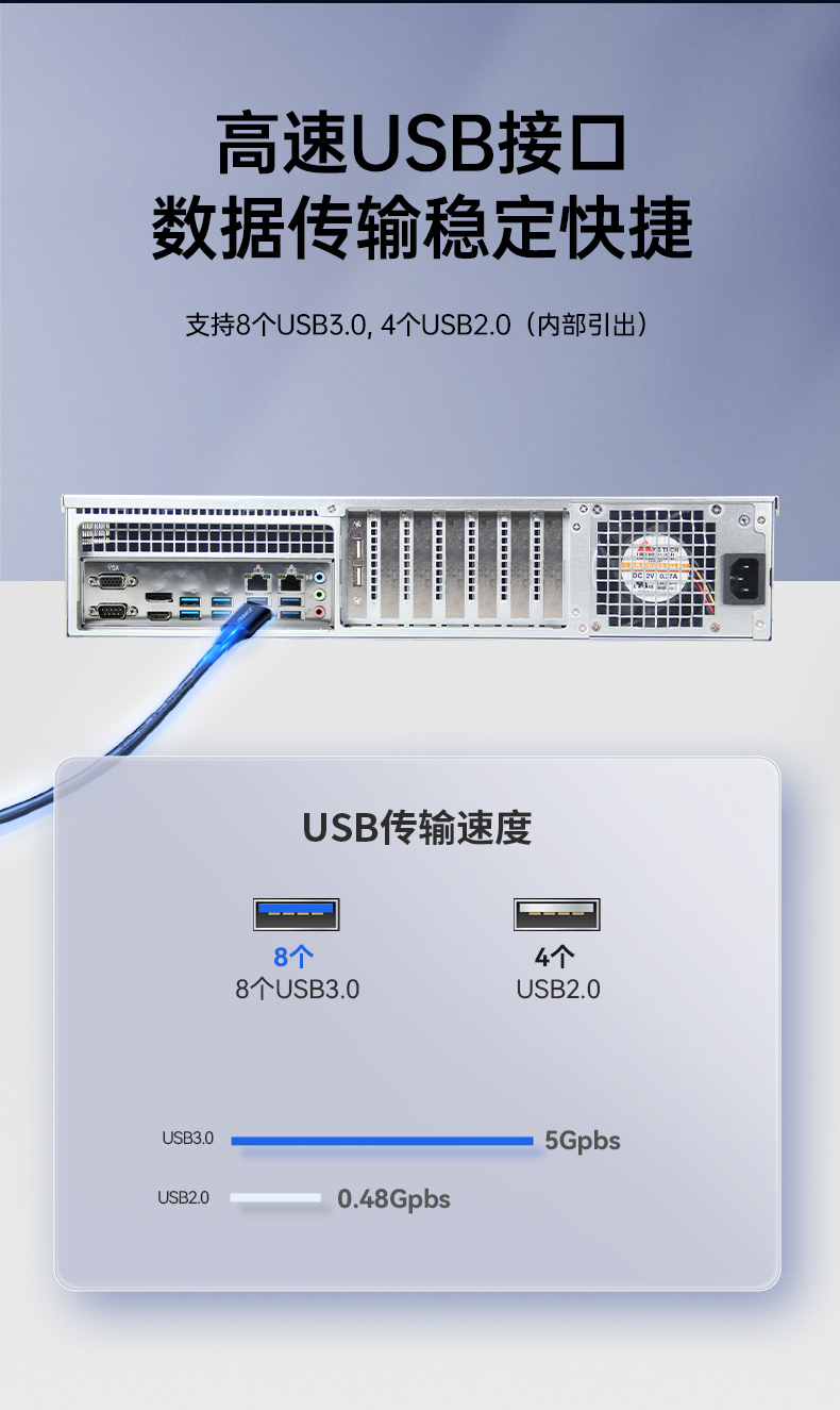 國產化飛騰2U工控機,信息安全工業電腦主機,DT-61025-TD2KMB.jpg