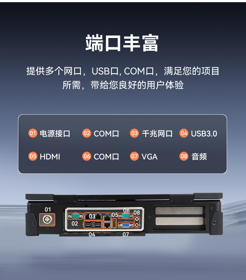 國產多網口工業便攜機,戶外勘探工業電腦廠家,DT-1415CU-D3350MC.jpg