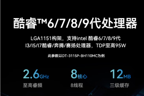 東田專業級機器視覺控制器DT-3115P-BH110MC，驅動工業智能之眼